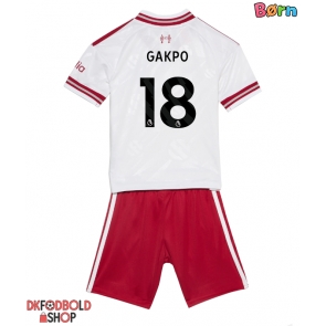 Liverpool Cody Gakpo #18 Udebanesæt Børn 2026-27 Kort ærmer (+ korte bukser)